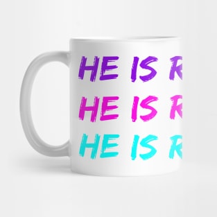 He Is Risen Cool Inspirational Easter Christian Mug